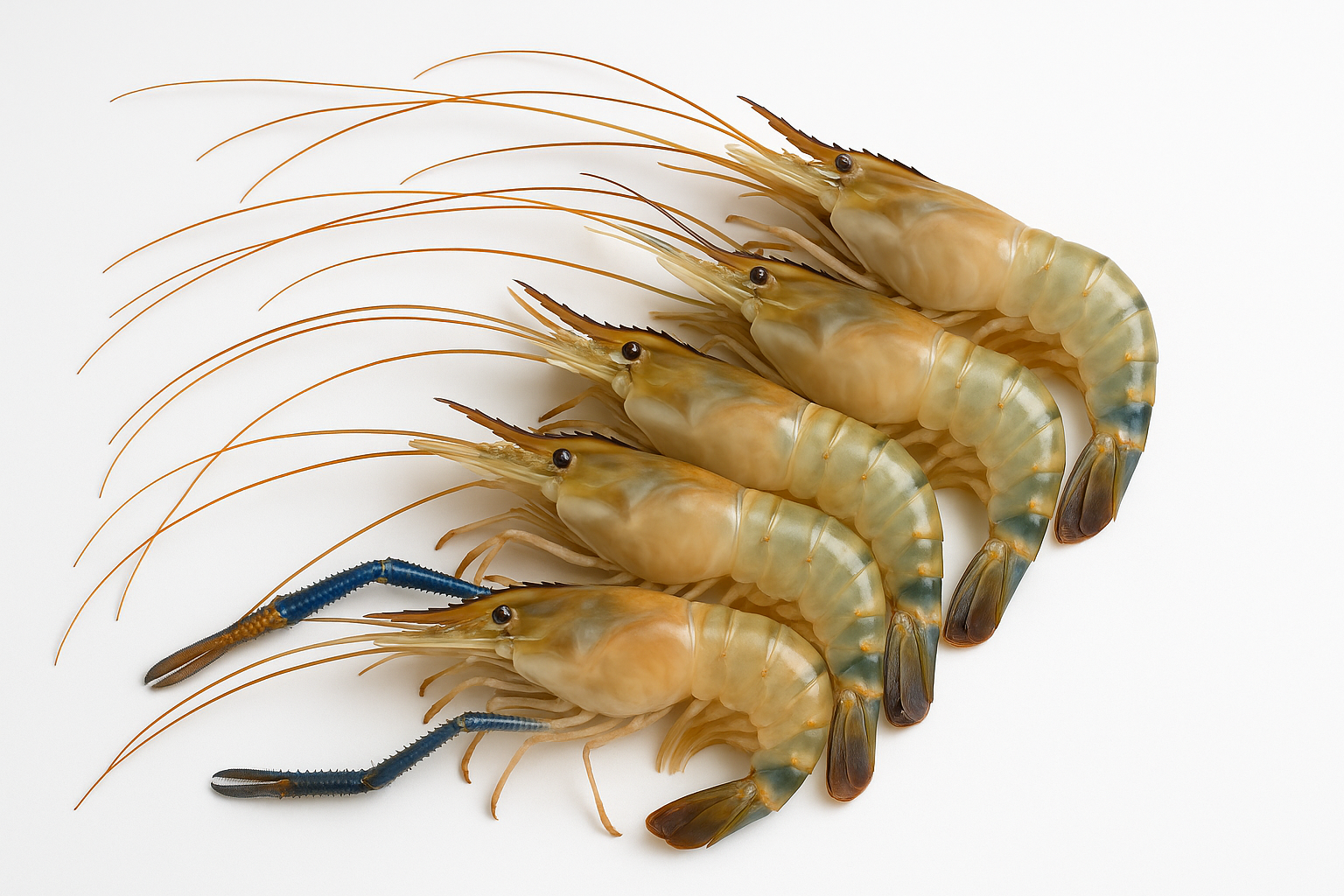 กุ้งแม่น้ำธรรมชาติ 5-6/1 kg